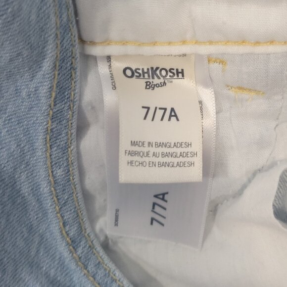 Girl's Jean Overalls Skirt - Picture 4 of 4